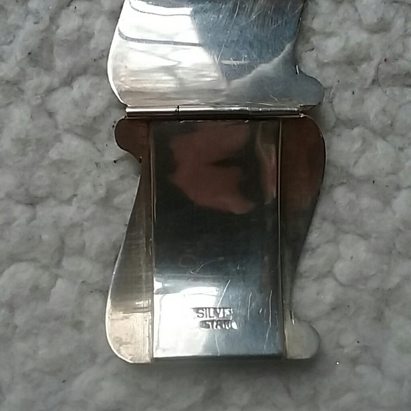 VINTAGE BRACELET STERLING SILVER - Picture 4 of 7